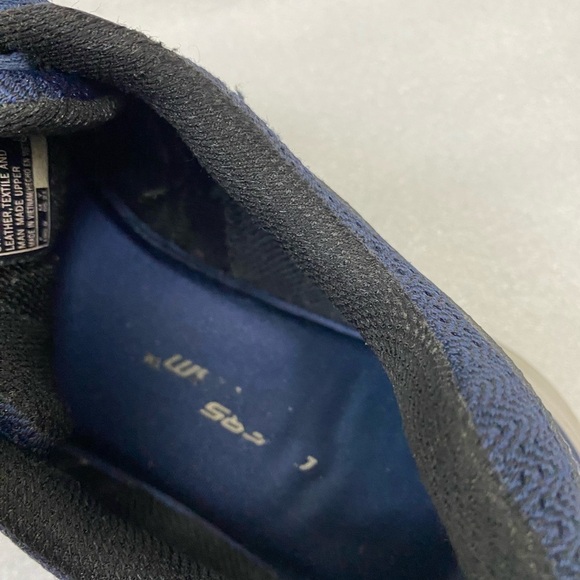 Skechers Blue Comfort Knit Lace Up Athletic Sneaker Shoes Men’s 12 - Picture 9 of 13